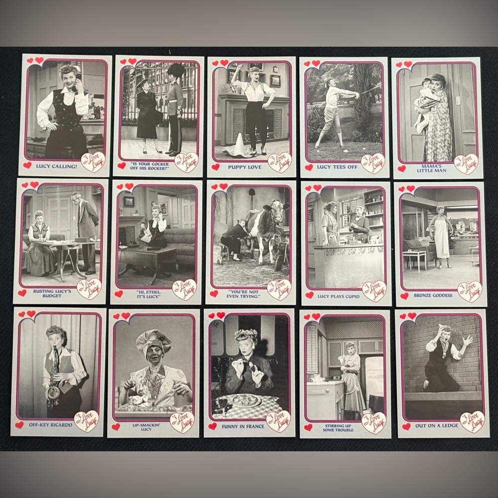 Vintage Lucy Trading Card Bundle #2